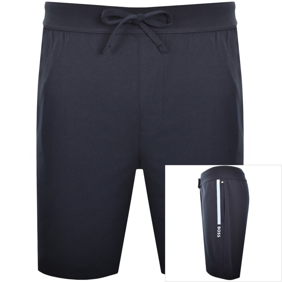 BOSS Authentic Shorts Dark Blue | Mainline Menswear